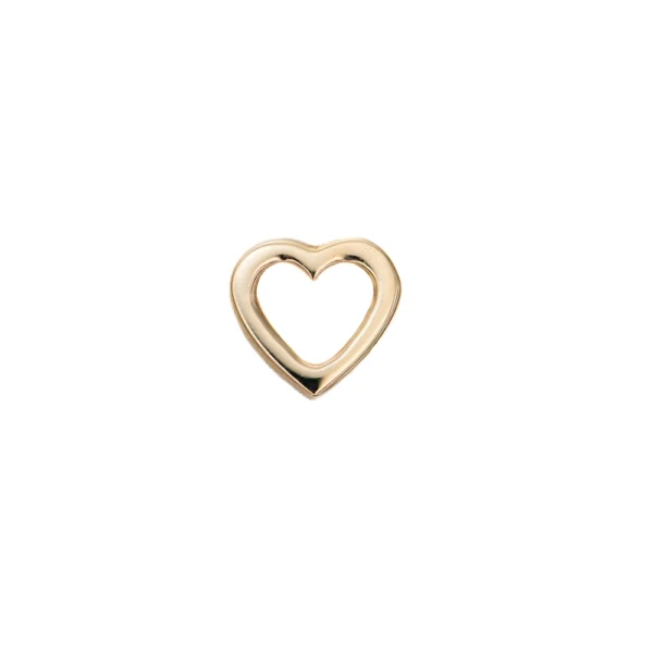 Open Heart - 14k Gold